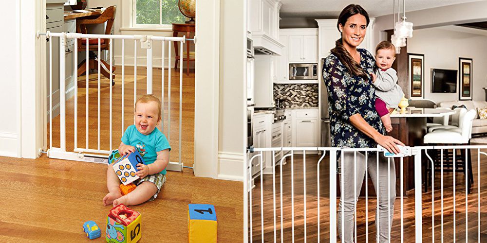 top-of-stairs baby gates
